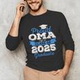 Super Proud OMA Of 2025 Graduate Senior Graduation Family Unisex Long Sleeve T-Shirt