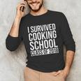 I Survived Cooking School Class Of 2018 Graduation Unisex Long Sleeve T-Shirt