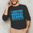 I Survived Medical School Class Of 2018 Graduation Unisex Long Sleeve T-Shirt