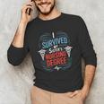 I Survived My Sister'S Nursing Degree Sis Nurse Graduation Unisex Long Sleeve T-Shirt