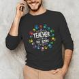 Teacher Of Tiny Humans Preschool Kindergarten Graduation Unisex Long Sleeve T-Shirt