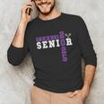 Tennis Senior Night Tennis Senior 2025 Graduation 43 Unisex Long Sleeve T-Shirt