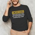 Undecided Collage Student Novelty Graduation Present Unisex Long Sleeve T-Shirt