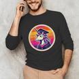 Unicorn University Graduation Graduating School Girl Cute Unisex Long Sleeve T-Shirt