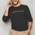 Unreliable Narrator Book Reading Book Club Unisex Long Sleeve T-Shirt