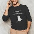 I Used To Be Somebody Nostalgia Halloween Spooky Season Unisex Long Sleeve T-Shirt