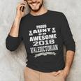 Valedictorian Scholar AuntShirt Graduation Speech Unisex Long Sleeve T-Shirt
