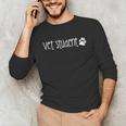 Vet Student Shirt Cute Veterinarian Tech Graduation Unisex Long Sleeve T-Shirt