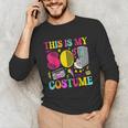 Vintage 80s Vibes Costume Nostalgia 1980s Fashion Cassette Unisex Long Sleeve T-Shirt