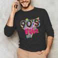 Vintage 90's Babe Party Back To 90s Cassette Nostalgia Unisex Long Sleeve T-Shirt