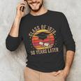 Vintage Class Of 1976 50 Years Later Reunion 50th Graduation Unisex Long Sleeve T-Shirt