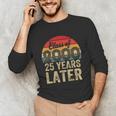 Vintage Class Of 2000 25 Years Later Reunion 25th Graduation Unisex Long Sleeve T-Shirt