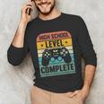 Vintage Class Of 2024 High School Graduation Student Unisex Long Sleeve T-Shirt
