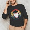 Vintage Graduation Gnome Unisex Long Sleeve T-Shirt