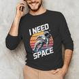 Vintage Space For Introverts I Need Space Unisex Long Sleeve T-Shirt Vintage Space For Introverts I Need Space Unisex Long Sleeve T-Shirt