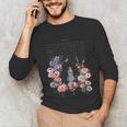 Wonderland Garden & Vintage Textbook Unisex Long Sleeve T-Shirt