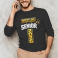 Wrestling Senior Night Senior 2026 Faith Cross Graduation Unisex Long Sleeve T-Shirt