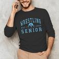 Wrestling Senior Night Wrestling Senior 2026 Graduation 70 Unisex Long Sleeve T-Shirt