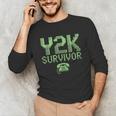 Y2K Survivor 2000s Nostalgia Retro Vintage Nostalgic Unisex Long Sleeve T-Shirt