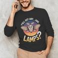 Y'All Got AnyUhhLamps Introvert Humor Casual Unisex Long Sleeve T-Shirt Y'All Got AnyUhhLamps Introvert Humor Casual Unisex Long Sleeve T-Shirt