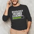 Zoology Degree Loading Zoologist Graduation Student Tee Unisex Long Sleeve T-Shirt