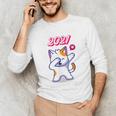 2021 Kindergarden Graduation Celebration Dapping Cat For Men Women Kids Unisex Long Sleeve T-Shirt