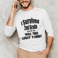 2nd Grade Graduation Boy Girl Graduate Education Unisex Long Sleeve T-Shirt
