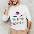 5th Grade Nailed ItShirt Unicorn Graduation Class Of 2018 Unisex Long Sleeve T-Shirt