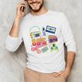 80's Vintage Cassette Tape Nostalgia Mixtape Era 1980s Retro Premium Tri-Blend Unisex Long Sleeve T-Shirt