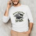 The Addams Family TV Series – Uncle Fester Graduation Spark Premium Unisex Long Sleeve T-Shirt