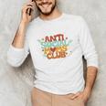 Antisocial Moms Club Introvert Mom Mothers Introverted Retro Unisex Long Sleeve T-Shirt