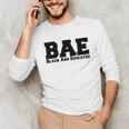 BAE And Educated Black History Month Graduation Unisex Long Sleeve T-Shirt