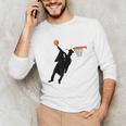 Basketball Slam Dunk Elementary Graduation 2025 6th Grade Unisex Long Sleeve T-Shirt