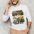 Bookworm If It Involves Books And Tea Lover Reading Premium Tri-Blend Unisex Long Sleeve T-Shirt