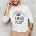 Class Of 1982 Graduation Yr High School Pride Vintage Retro Unisex Long Sleeve T-Shirt