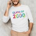 Class Of 2000 School Reunion College Highschool Graduation Premium Tri-Blend Unisex Long Sleeve T-Shirt