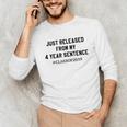 Class Of 2019 4 Year Sentence Graduation High School Unisex Long Sleeve T-Shirt