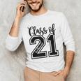 Class Of 2021 Senior 21 Cool Graduation Unisex Long Sleeve T-Shirt