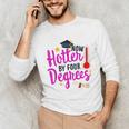Class Of 2022 Four Degrees Hotter Graduation Day Master Grad Unisex Long Sleeve T-Shirt