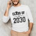 Class Of 2030 Shirt Graduation Unisex Long Sleeve T-Shirt