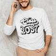 Class Of 2037 Senior Retro 2037 Grad Graduate Graduation Unisex Long Sleeve T-Shirt