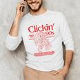 Clickin' Since The 90s Retro Computer Nostalgia Unisex Long Sleeve T-Shirt
