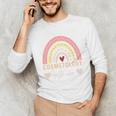 Cosmetology Instructor Cosmetologist Graduation Rainbow Unisex Long Sleeve T-Shirt