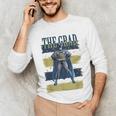 DC Comics Graduation Batman The Grad Power Stance Unisex Long Sleeve T-Shirt