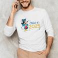 Disney Mickey Mouse Cap & Gown '25 Graduation Class Of 2025 Premium Tri-Blend Unisex Long Sleeve T-Shirt