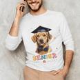 Dog Class Of 2024 Graduation Senior 2024 Men Women Girls Kids Unisex Long Sleeve T-Shirt