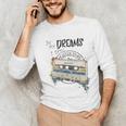Dreams Of Music Mixtapes Retro Cassette Lifestyle Nostalgia Premium Tri-Blend Unisex Long Sleeve T-Shirt