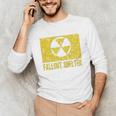 Fallout Shelter Nuclear War Radioactive Nostalgia T-Shirt Unisex Long Sleeve T-Shirt