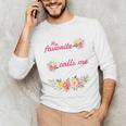 My Favorite Teacher Calls Me Mom Graduation Unisex Long Sleeve T-Shirt