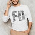Fire Academy Graduation T-Shirt Firefighter Support Tee Unisex Long Sleeve T-Shirt